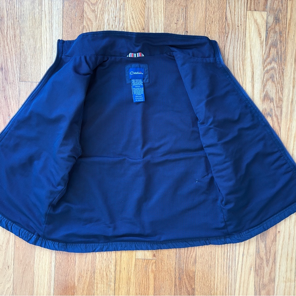 Navy Blue Catalina Vest - Picture 3 of 4